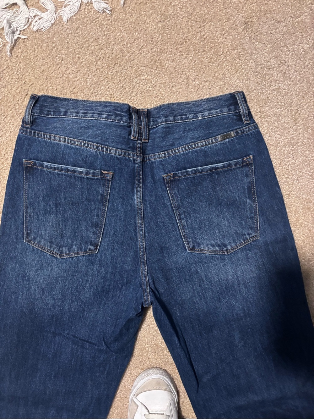 KanCan Dark Blue Straight-Leg Jeans